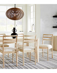 Origins Phelps Dining Chair with Upholstered Seat
