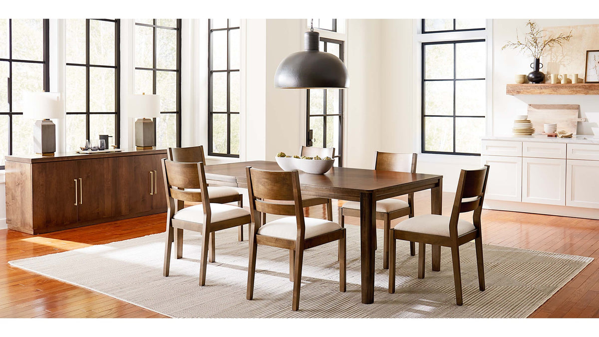 Origins Spence Dining Chair with Upholstered Seat