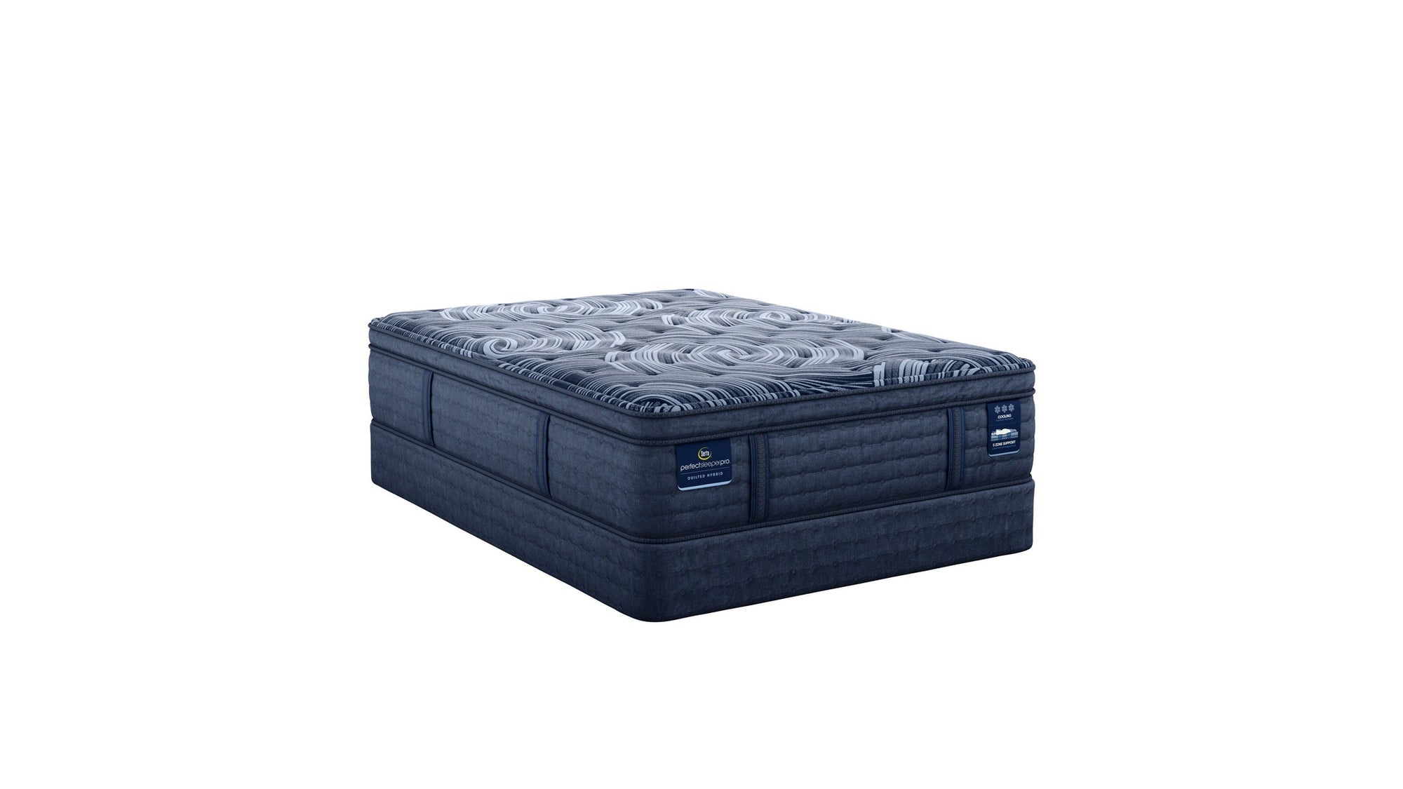 Perfect Sleeper Pro Hybrid - 15" Valais Latex Plush Pillow Top Mattress