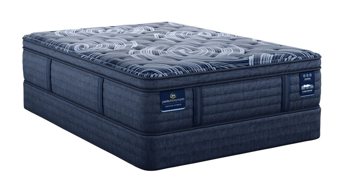 Perfect Sleeper Pro Hybrid - 15" Valais Latex Plush Pillow Top Mattress