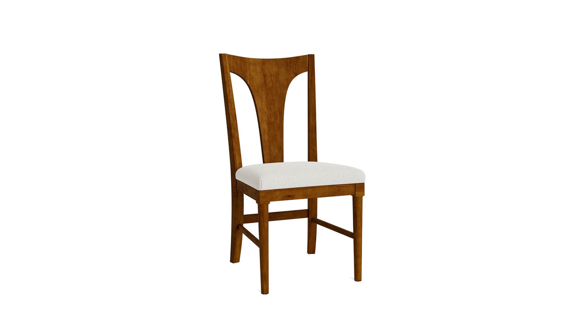 HideAway Gordon Maple Dining Chair with Upholstered Seat