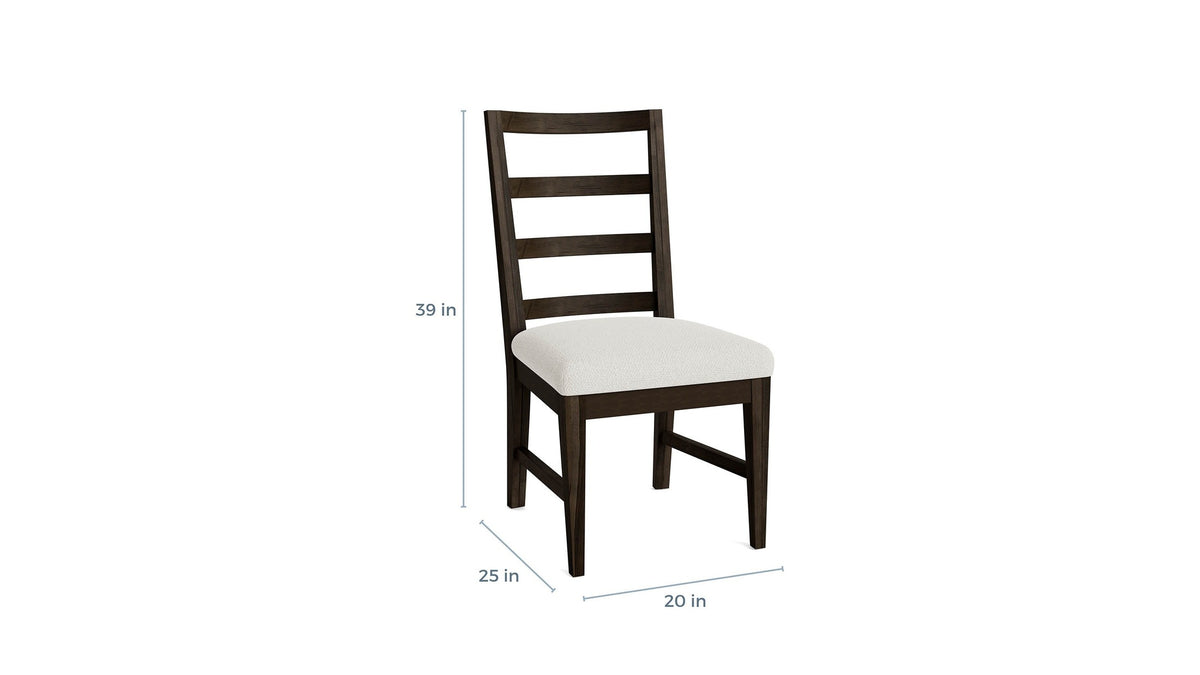 HideAway McKenzie Maple Dining Chair with Upholstered Seat