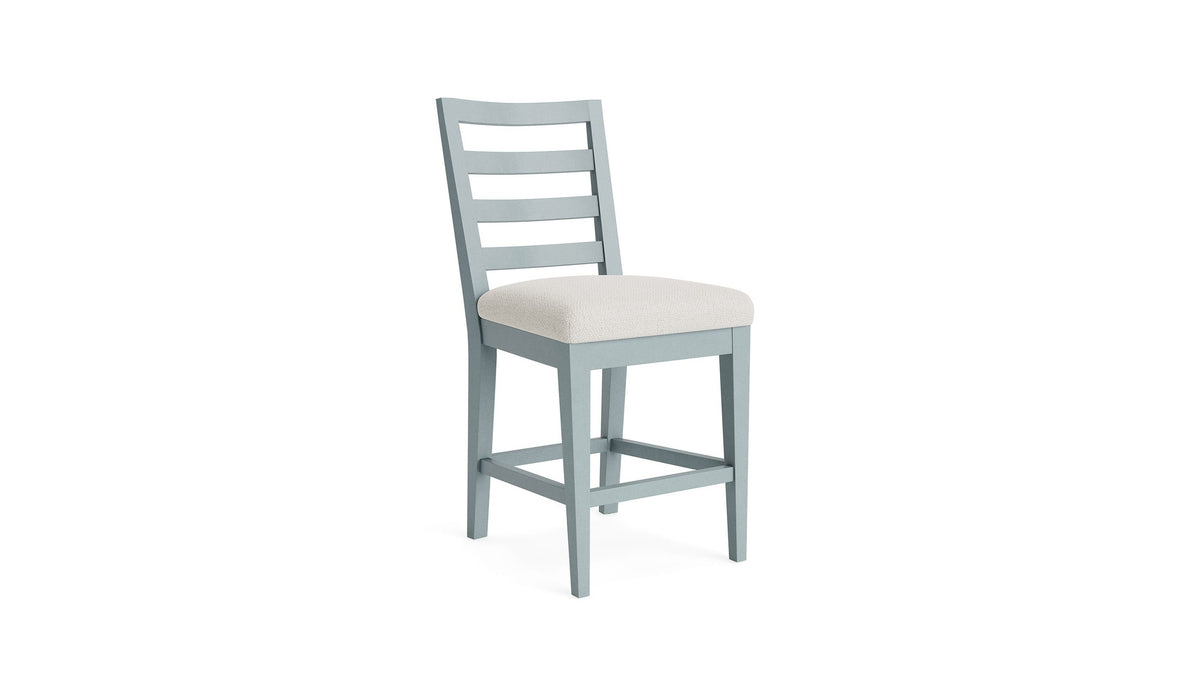 HideAway McKenzie Maple Counter Stool with Upholstered Seat