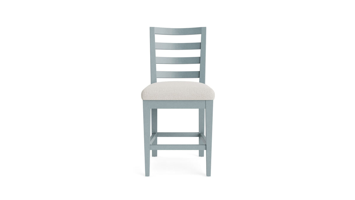 HideAway McKenzie Maple Counter Stool with Upholstered Seat