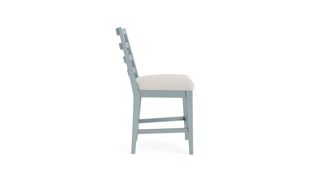 HideAway McKenzie Maple Counter Stool with Upholstered Seat