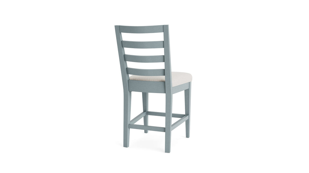 HideAway McKenzie Maple Counter Stool with Upholstered Seat