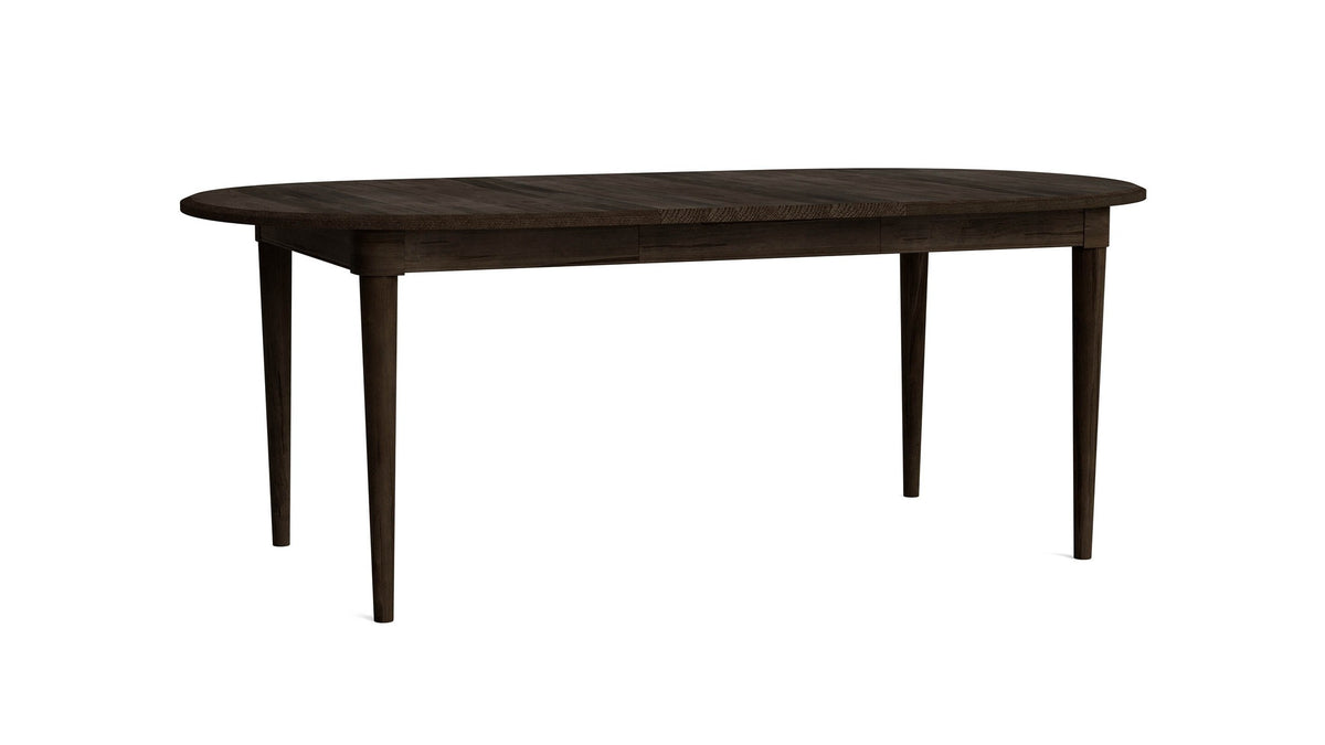 HideAway Solid Maple Oval Extendable Dining Table