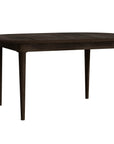 HideAway Solid Maple Oval Extendable Dining Table