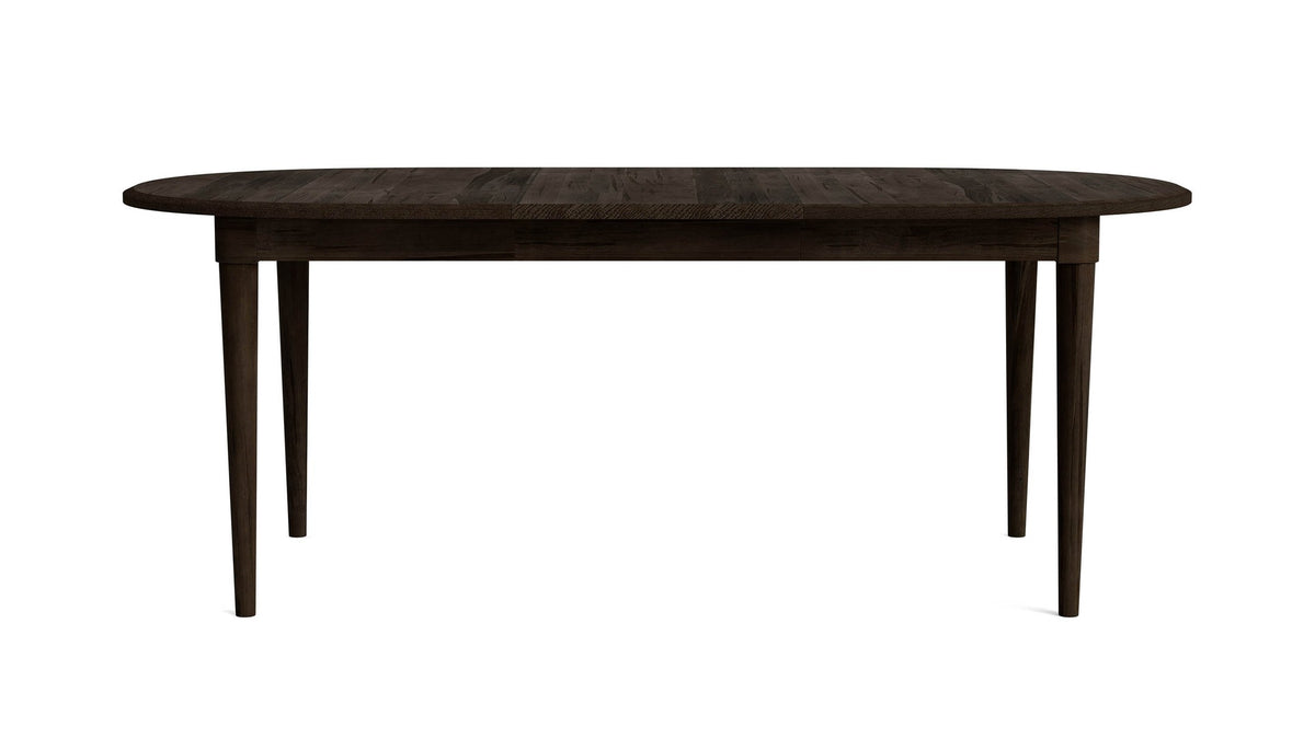 HideAway Solid Maple Oval Extendable Dining Table