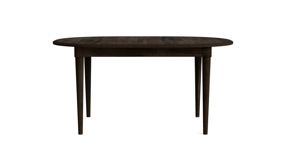 HideAway Solid Maple Oval Extendable Dining Table