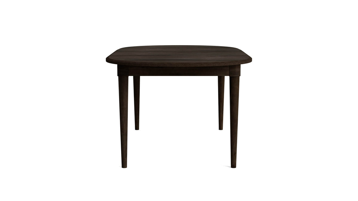 HideAway Solid Maple Oval Extendable Dining Table