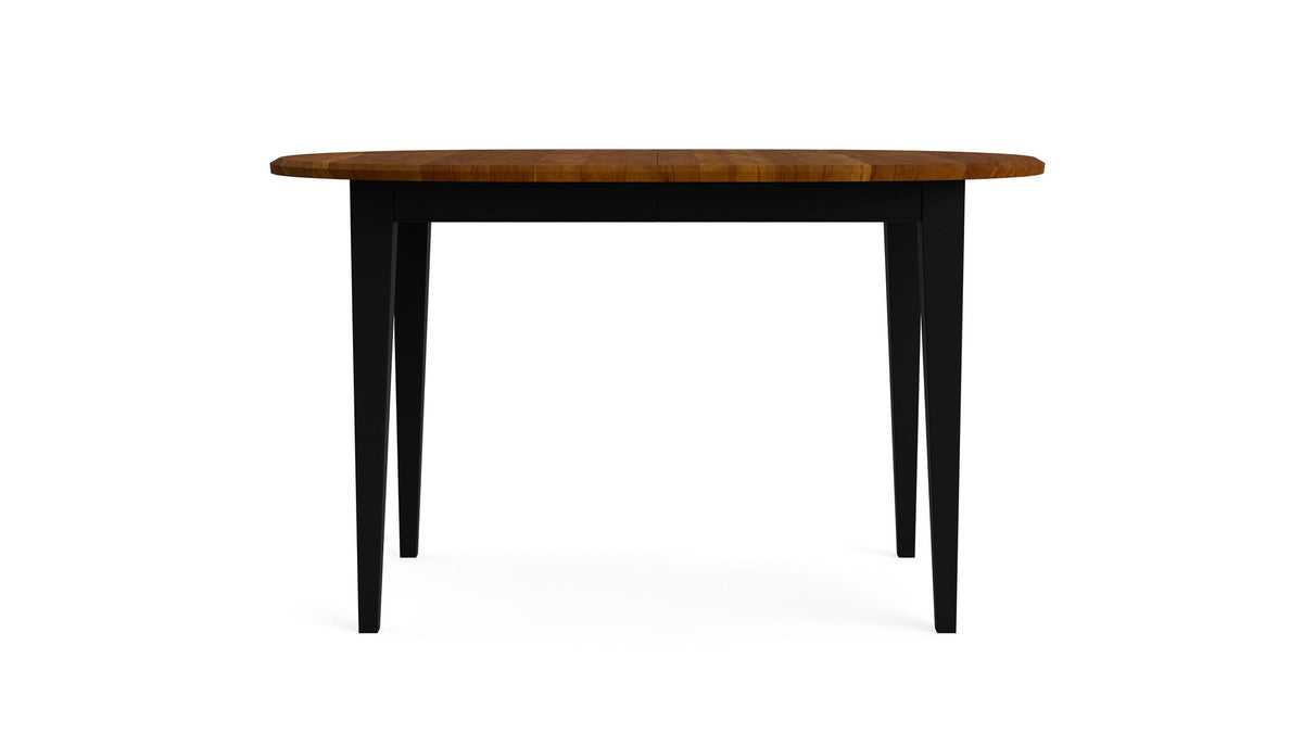 HideAway Solid Maple Oval Extendable Dining Table