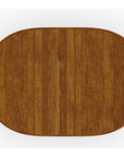 HideAway Solid Maple Oval Extendable Dining Table