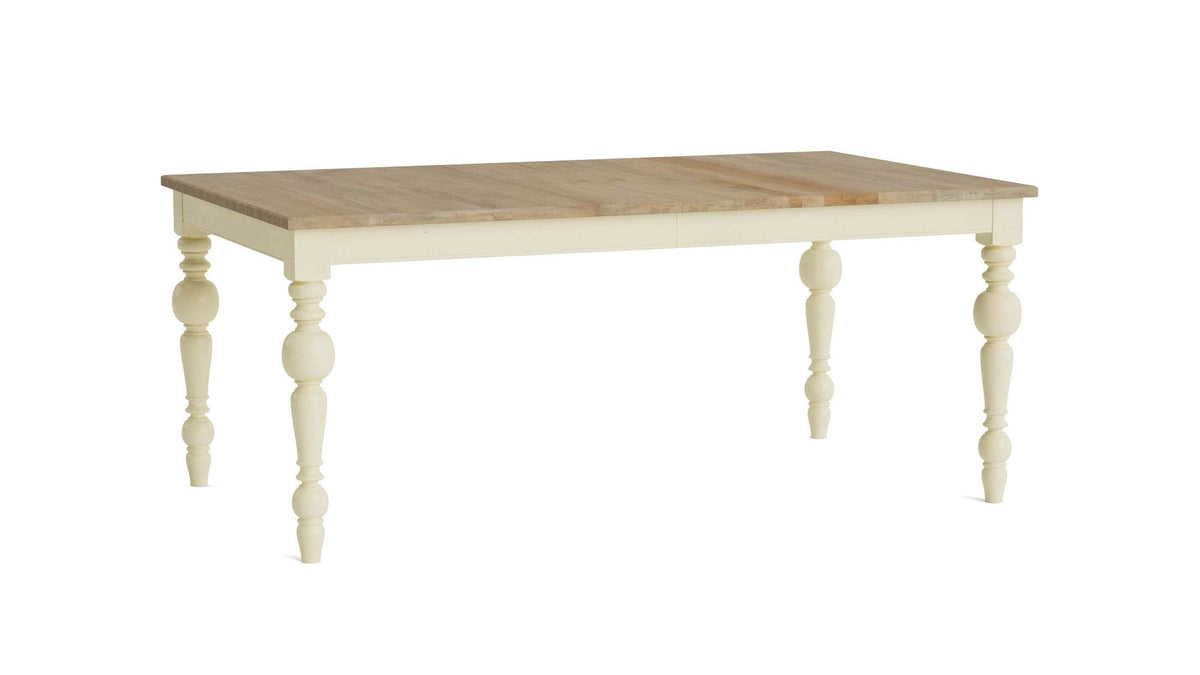 HideAway Solid Maple Rectangle Extendable Dining Table
