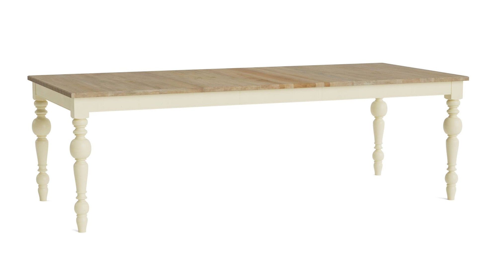 HideAway Solid Maple Rectangle Extendable Dining Table