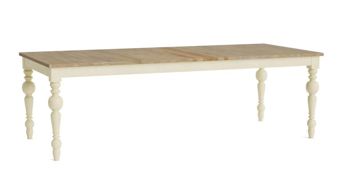HideAway Solid Maple Rectangle Extendable Dining Table