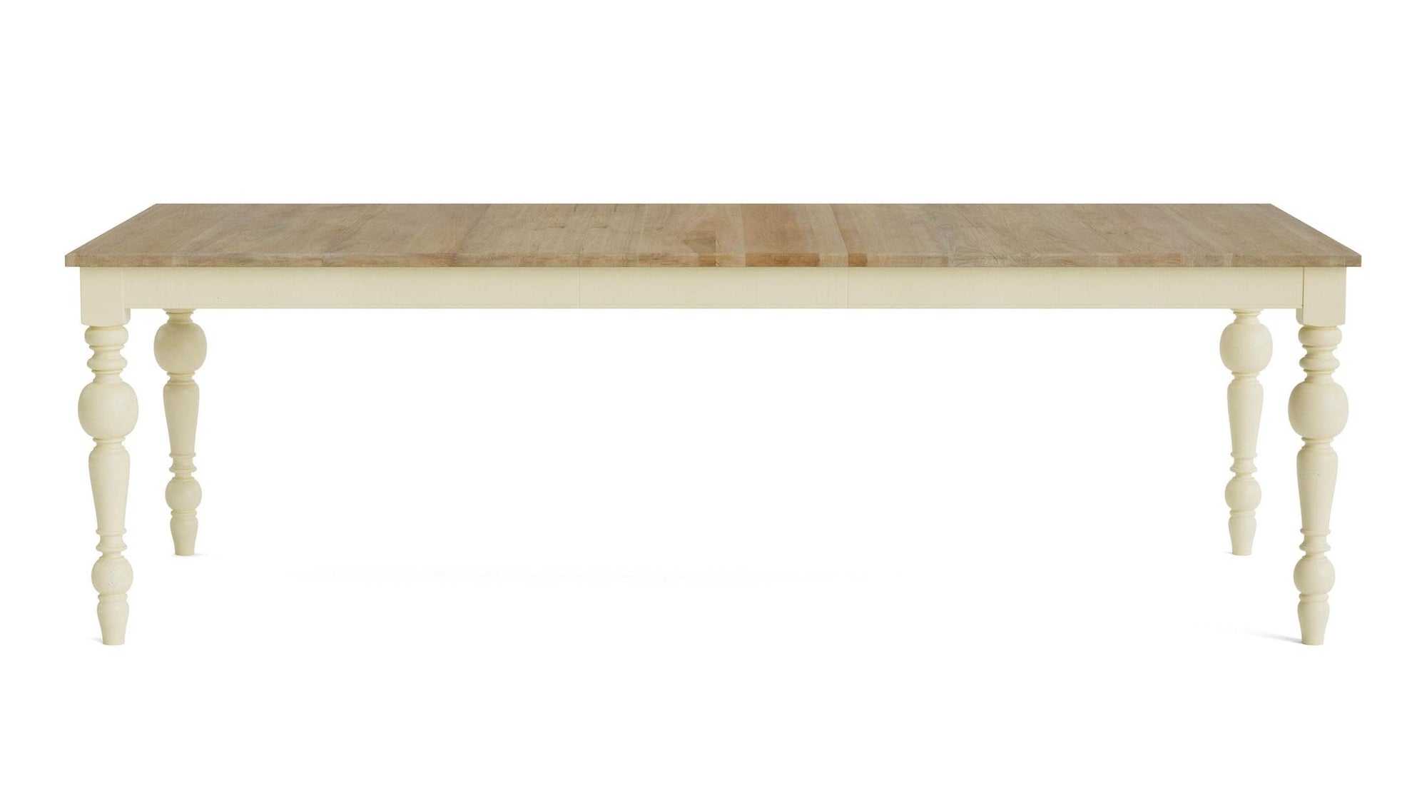 HideAway Solid Maple Rectangle Extendable Dining Table