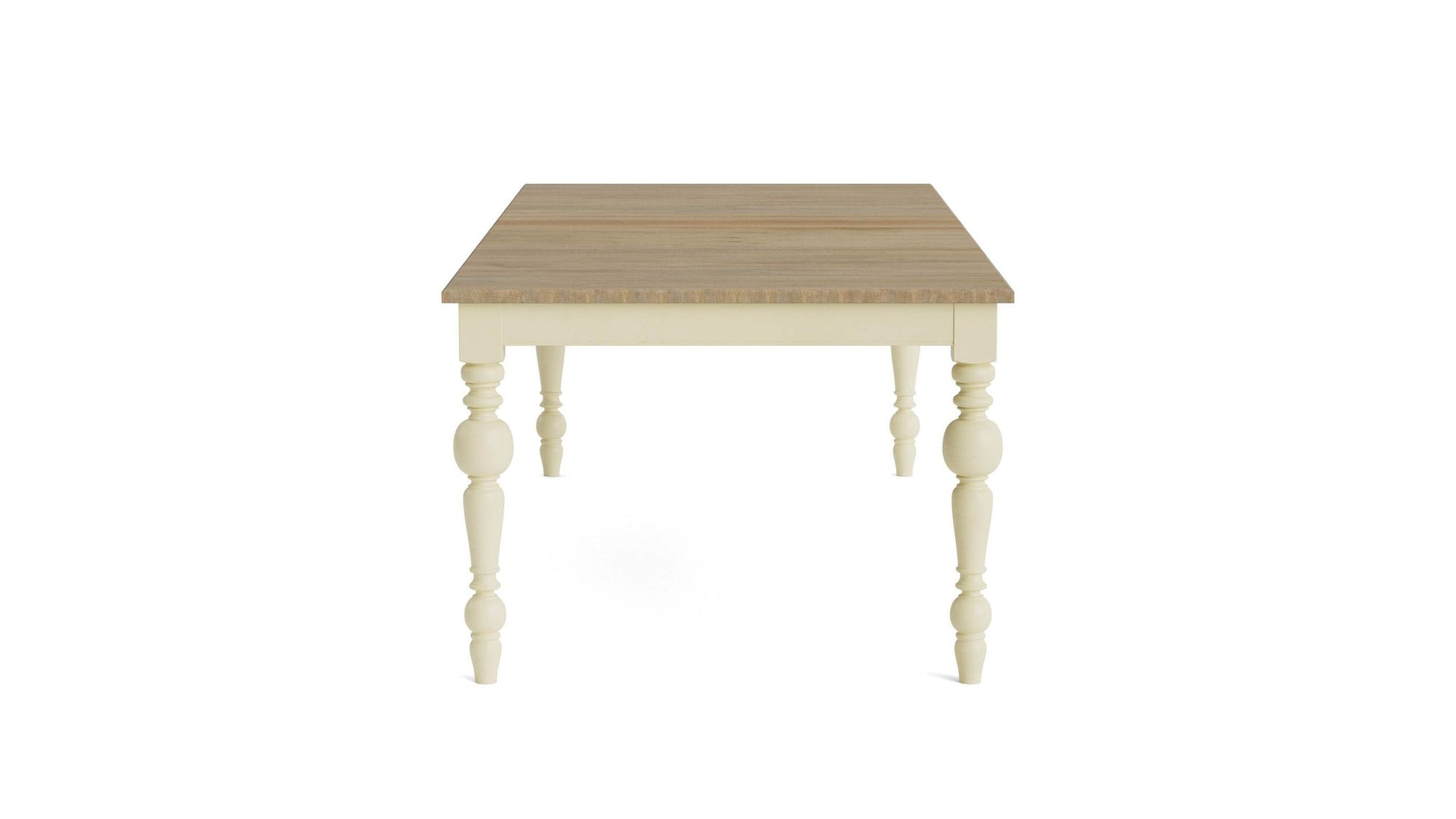 HideAway Solid Maple Rectangle Extendable Dining Table