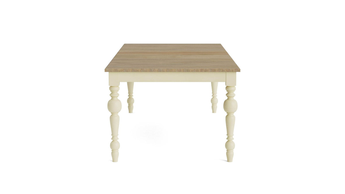 HideAway Solid Maple Rectangle Extendable Dining Table