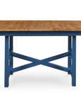 HideAway Solid Maple Trestle Extendable Counter Dining Table
