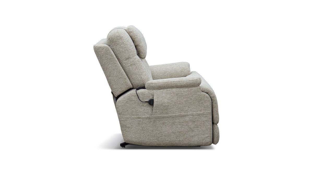 Zecliner Model 2+ - Power Lift Recliner With Power Headrest, Lumbar, Heat &amp; Massage