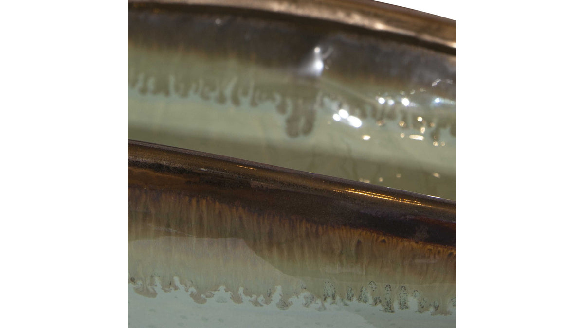 Iroquois - Glaze Bowl - Green