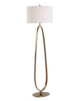 Tordin - Geometric Floor Lamp - Brass / Gold