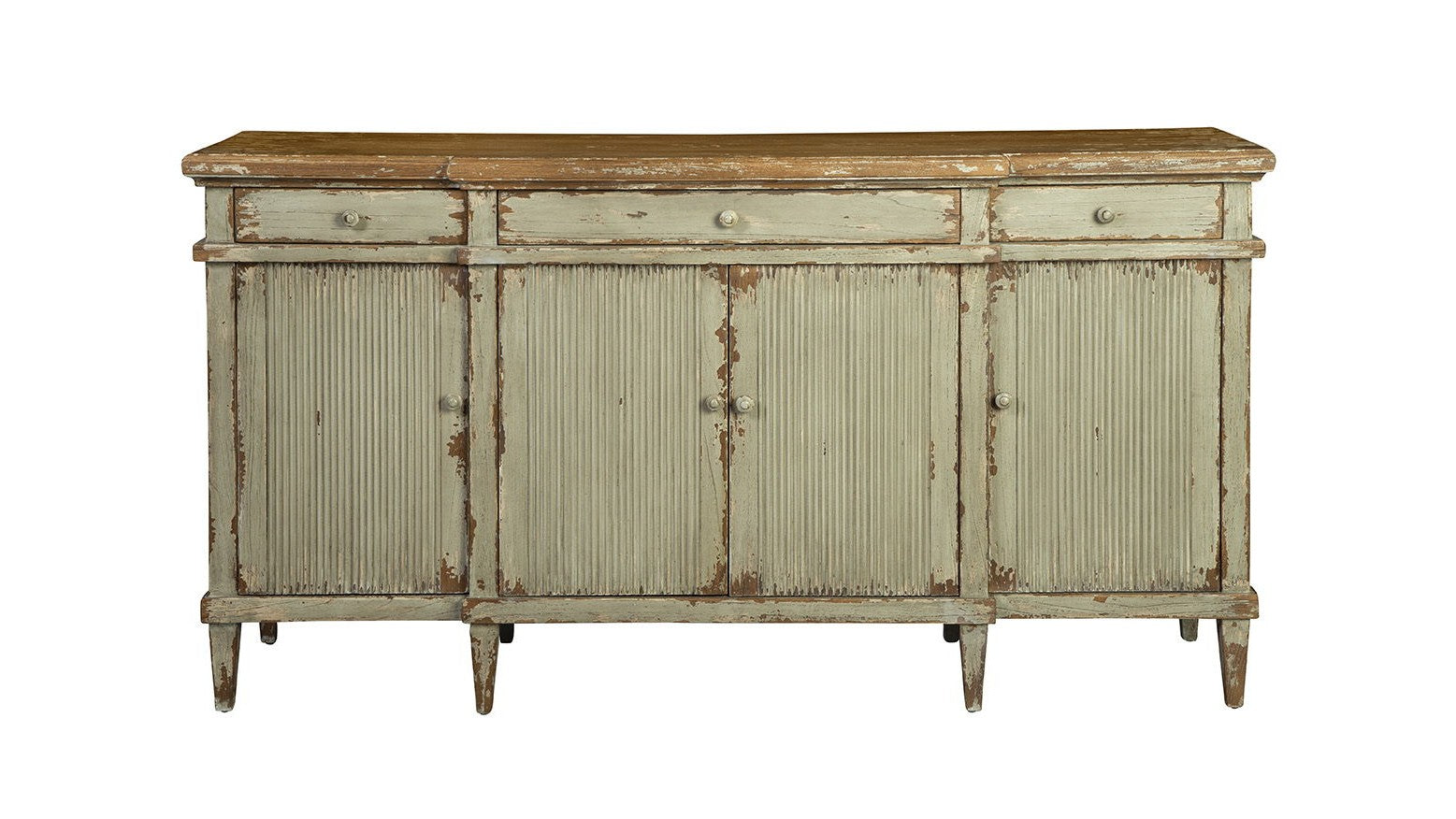 Kentwood - Sideboard - Light Brown / Green