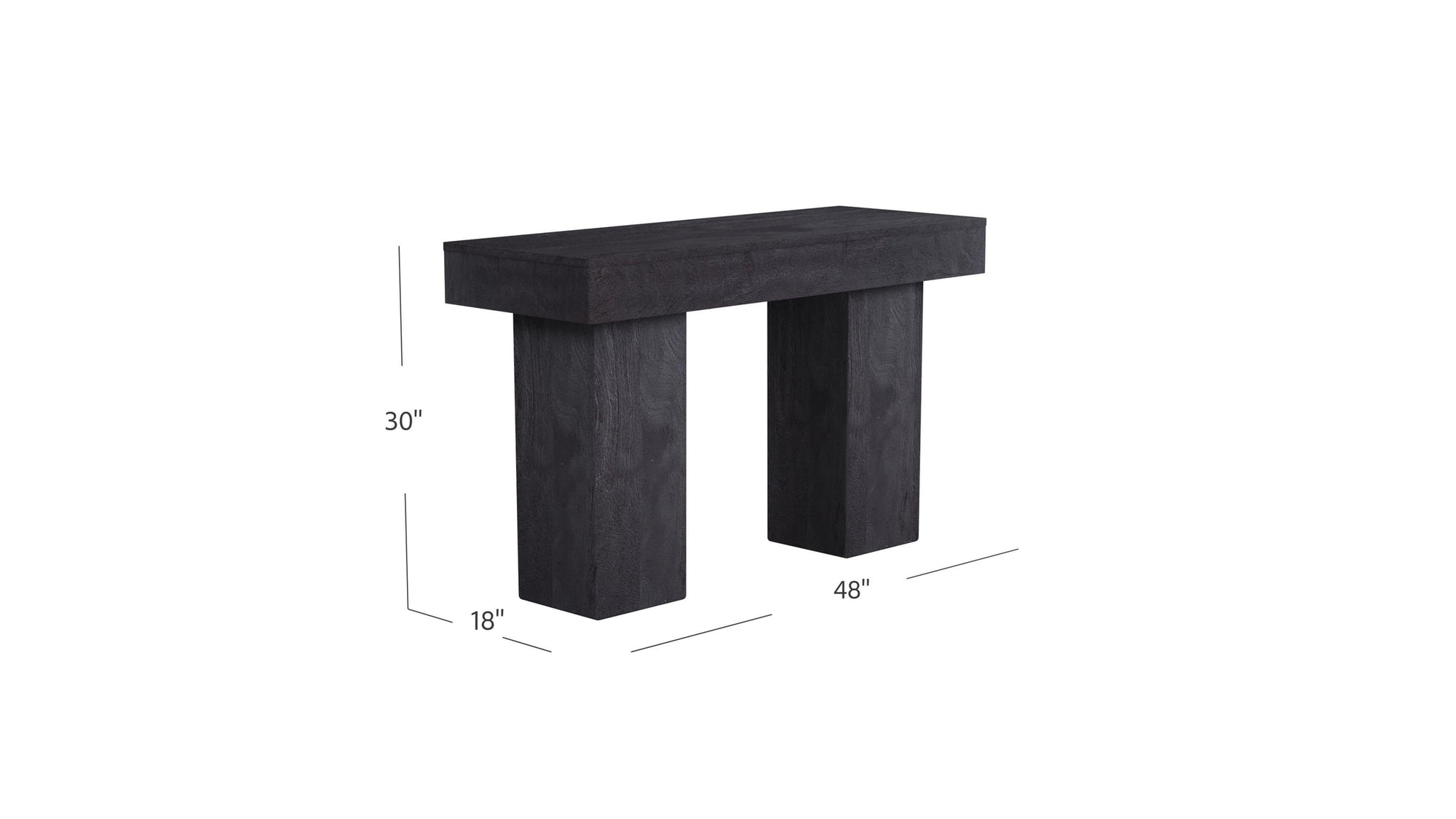 Padula - Console Table - Black