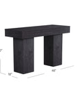 Padula - Console Table - Black