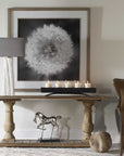 Dandelion Seedhead - Framed Print - Black