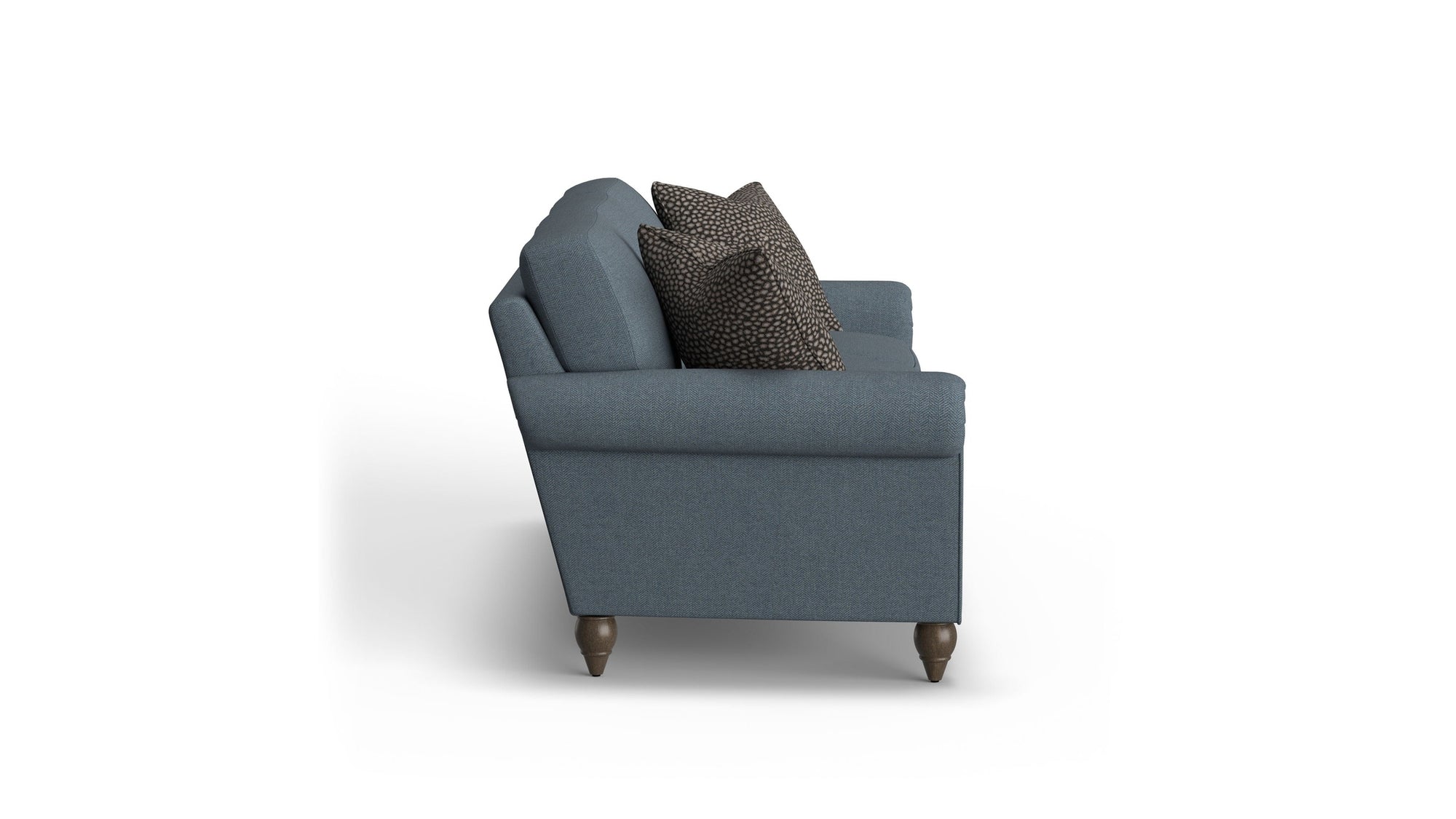 Moxy - Fabric Sofa With Rolled Arms