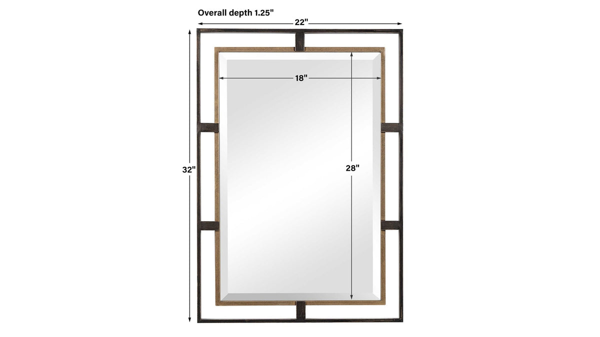 Carrizo - Rectangle Mirror