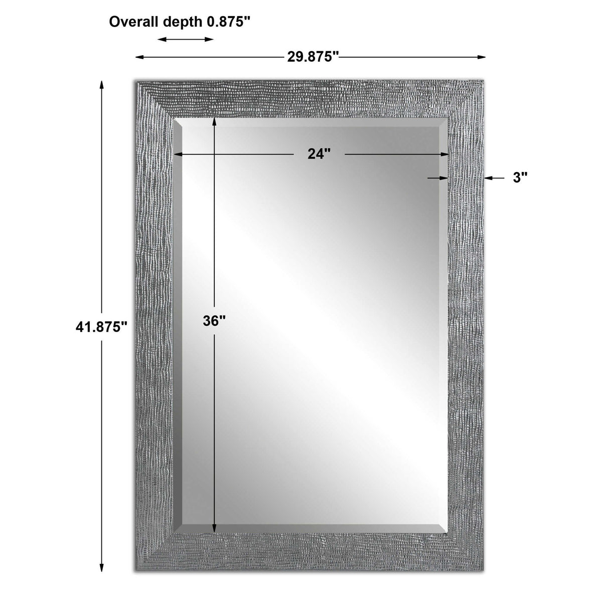 Tarek - Mirror - Silver