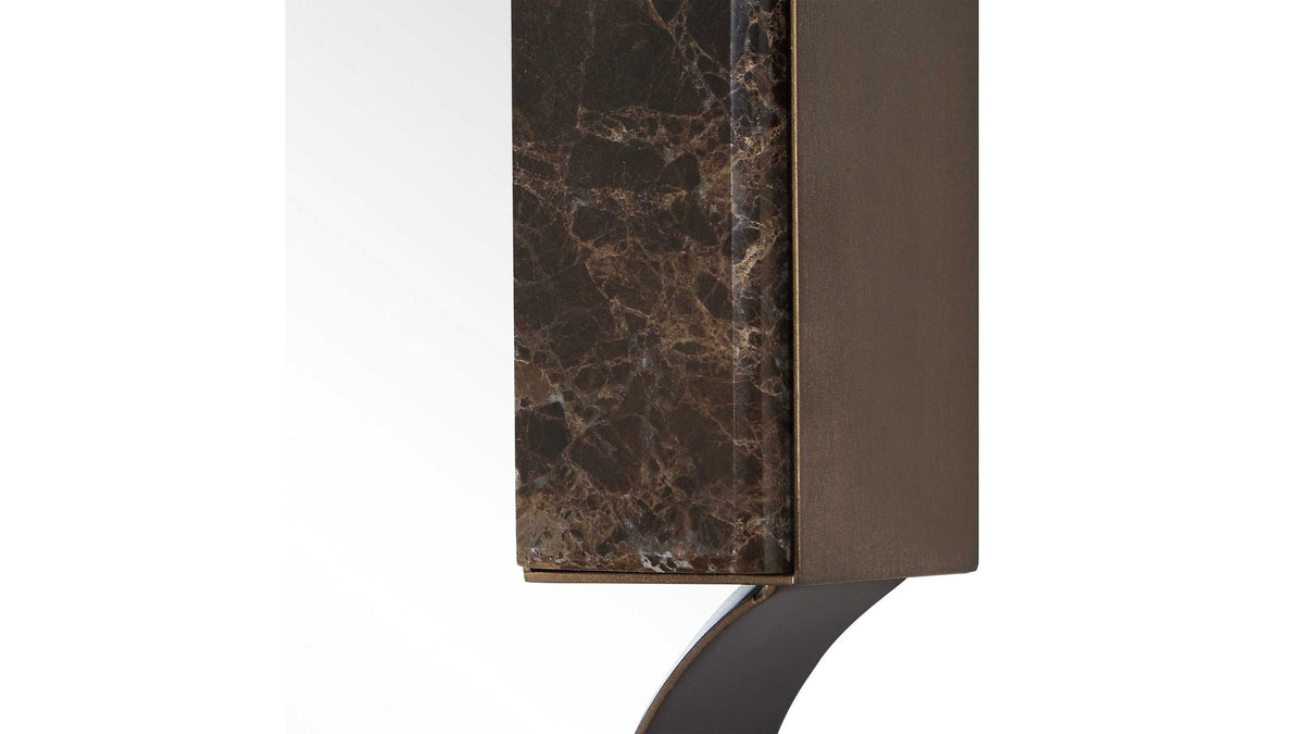 Orson - Mid-Century Tall Mirror - Bronze / Brown