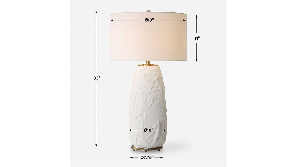 Vida - White Table Lamp