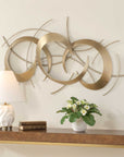 Motivate - Wall Art - Gold / Silver