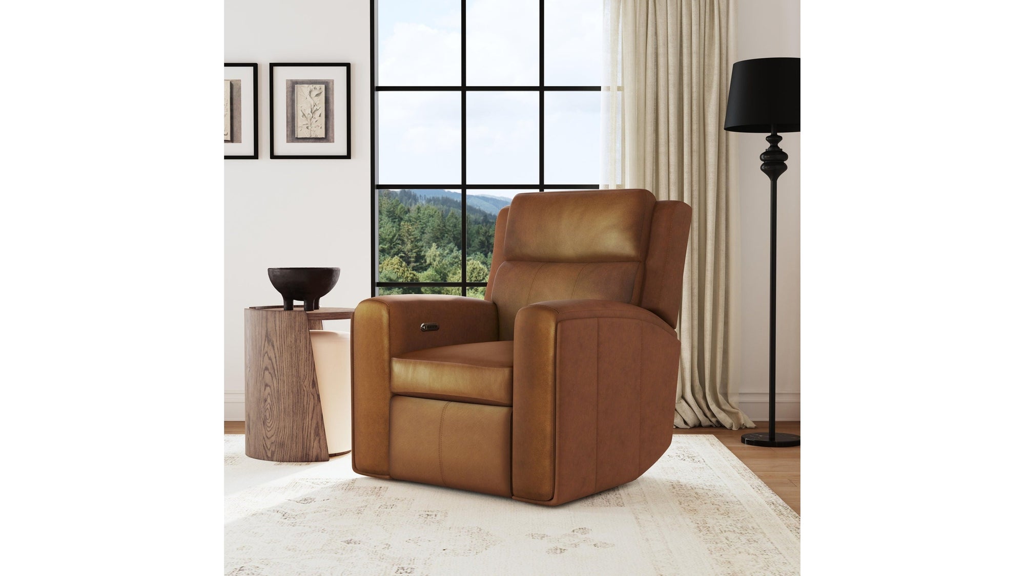 Wyatt - Power Recliner With Power Headrest & Lumbar