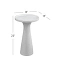 Baird - Accent Table - White