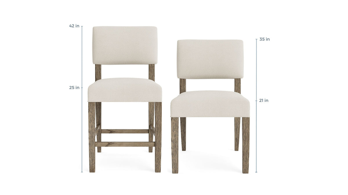 Bailey Upholstered Counter Stool