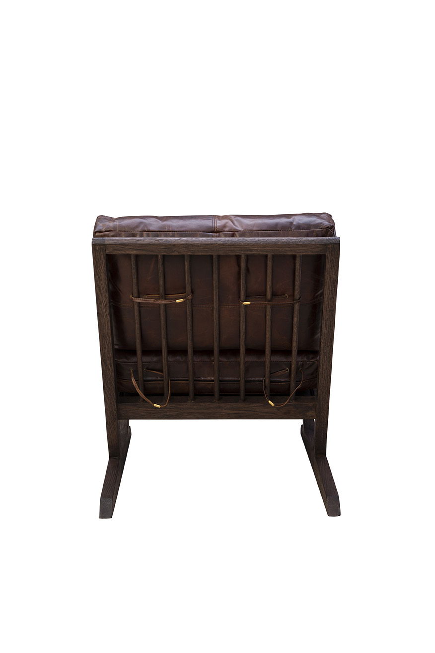 Lezlie - Occasional Chair - Dark Brown
