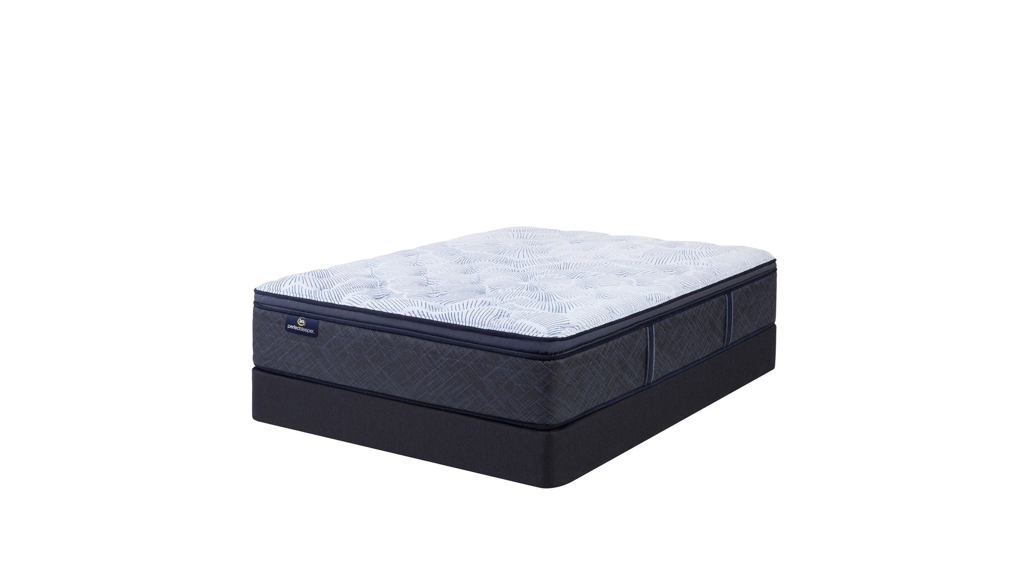 Perfect Sleeper - 14.5" Blue Lagoon Nights Plush Pillow Top Mattress