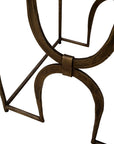 Sandra - End Table - Gray / Bronze