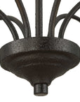 Warwick - 6 Light Chandelier - Matte Black