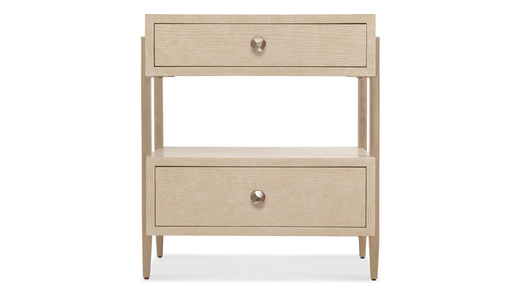 Westwood - Two-Drawer Nightstand - Beige