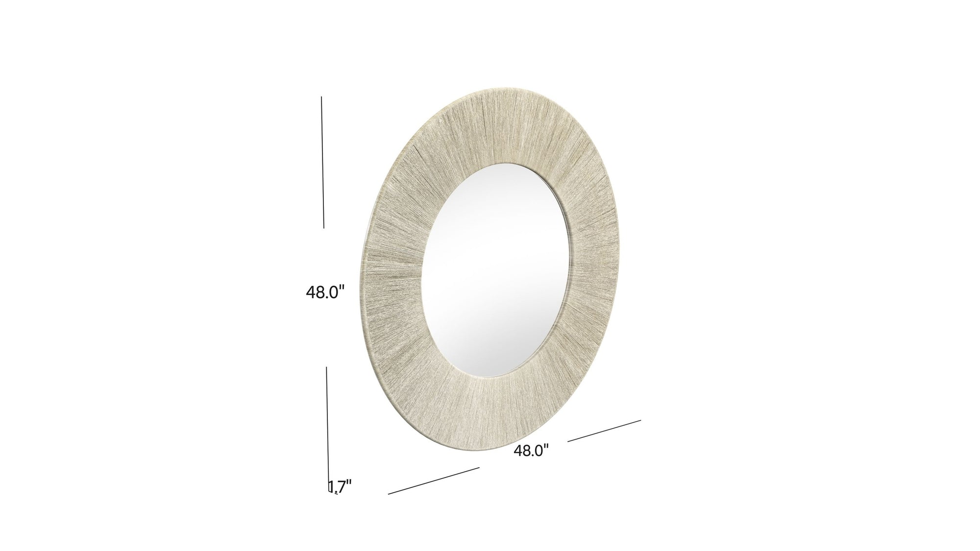 Perez - Wall Mirror - Beige