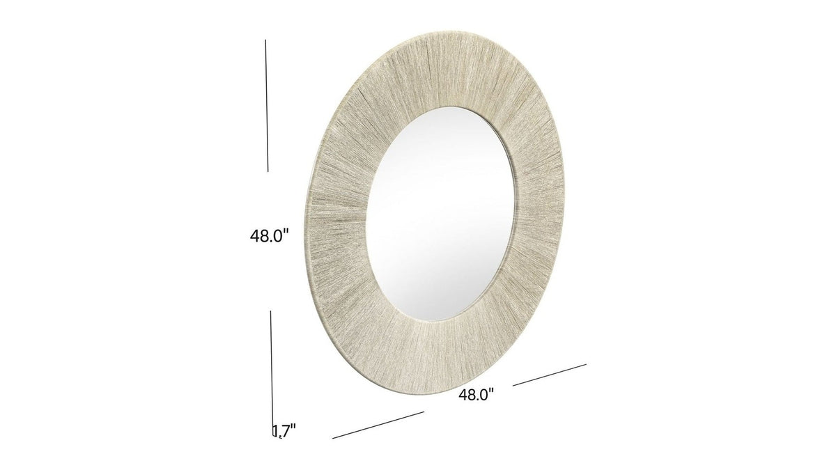 Perez - Wall Mirror - Beige