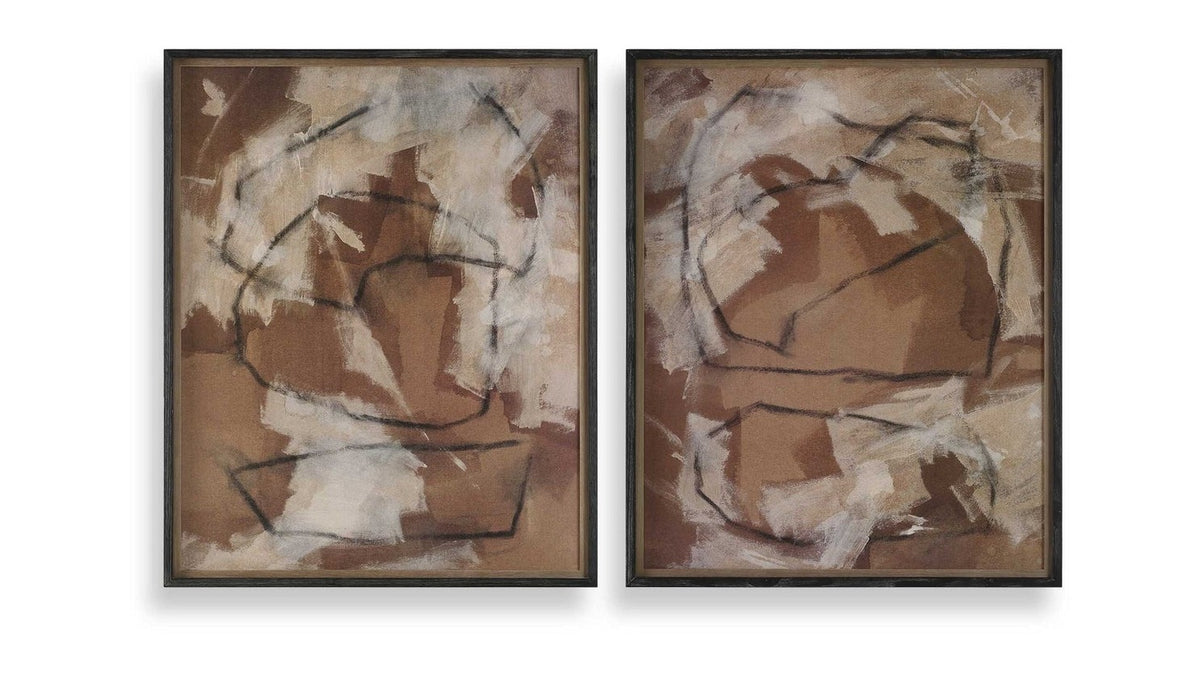 Rush & Dash - Framed Prints Set of 2