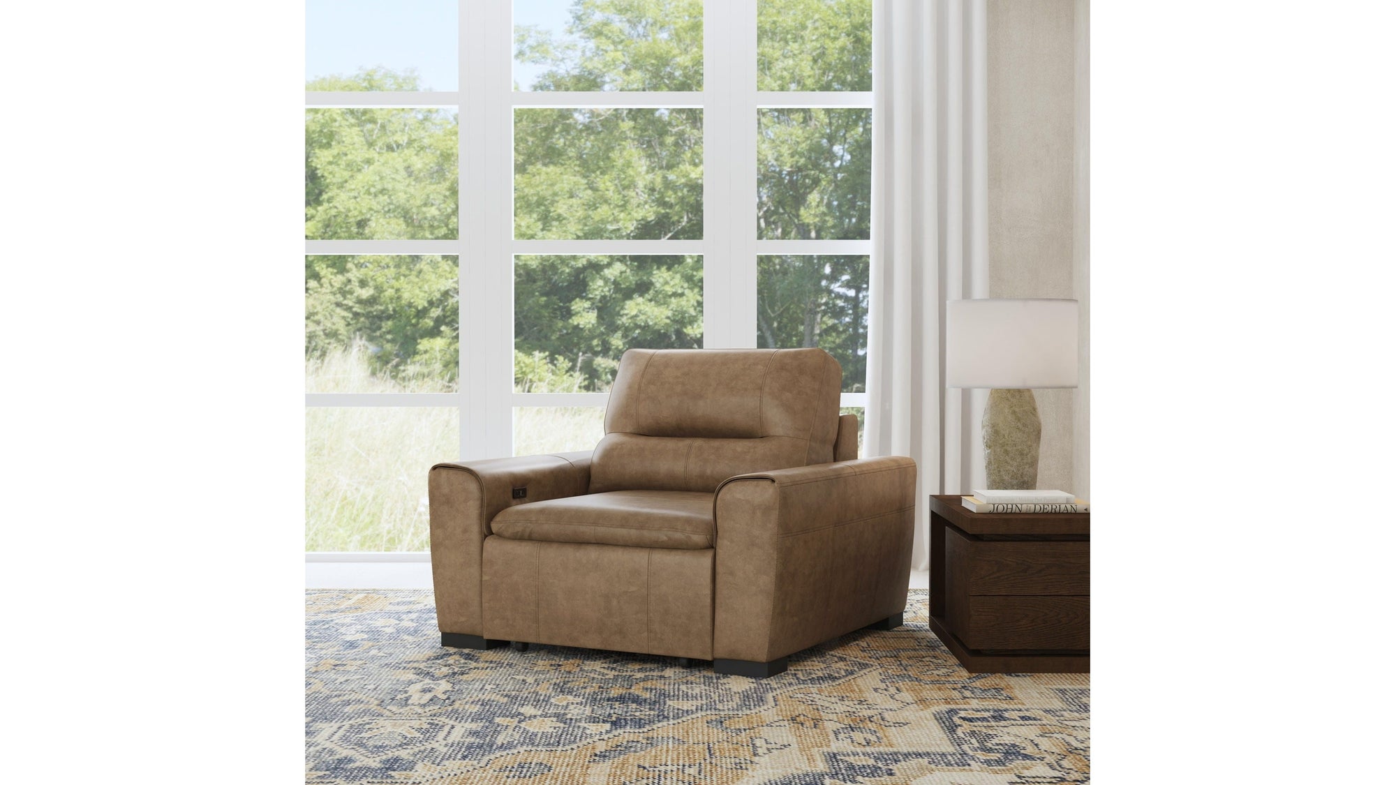 Graham - Power Sliding Chair - River