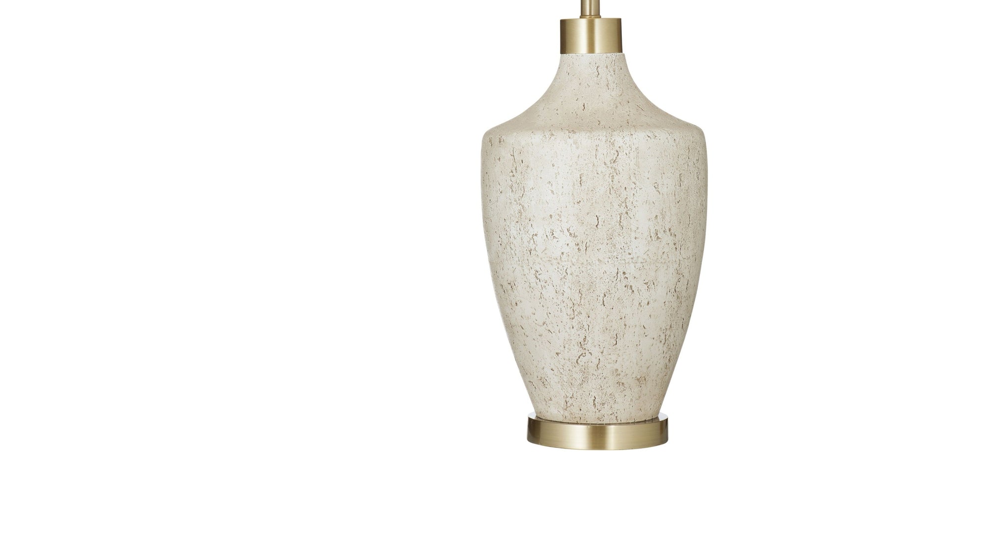 Neecole - Table Lamp - Textured Cream